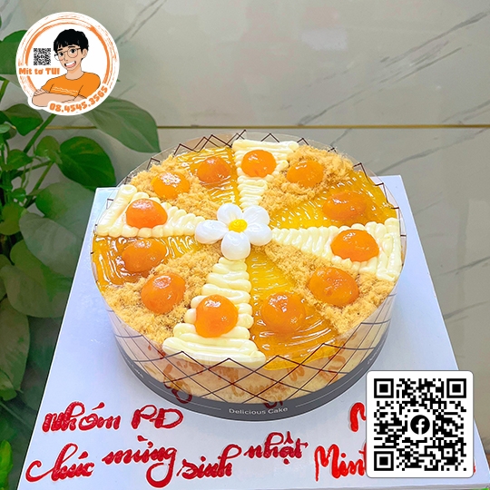 Bánh sinh nhật bông lan trứng muối CO-1175 - Cake Ocean